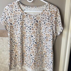 PurejillFloral Print Women's Top